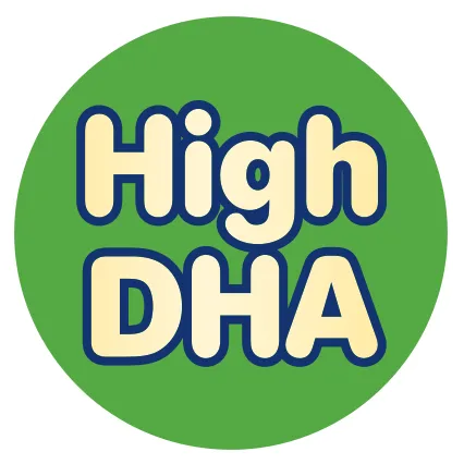 更高的 DHA